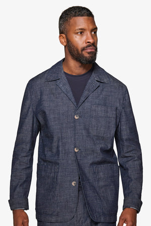 Overshirt da abito denim "Shibuya"