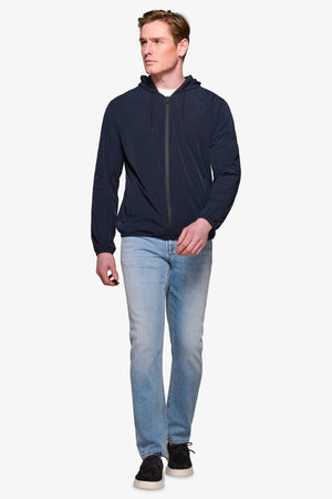 Wind jacket relax tech blu