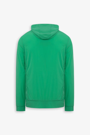 Giubbino modello felpa full zip DNJ verde