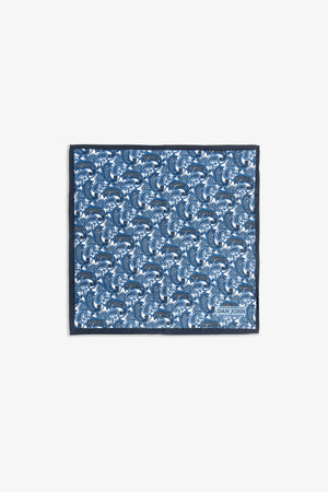 Pochette fantasia cashmere royal