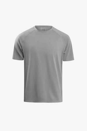 T-shirt micro scacchi DNJ grigio