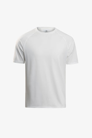T-shirt micro scacchi DNJ panna